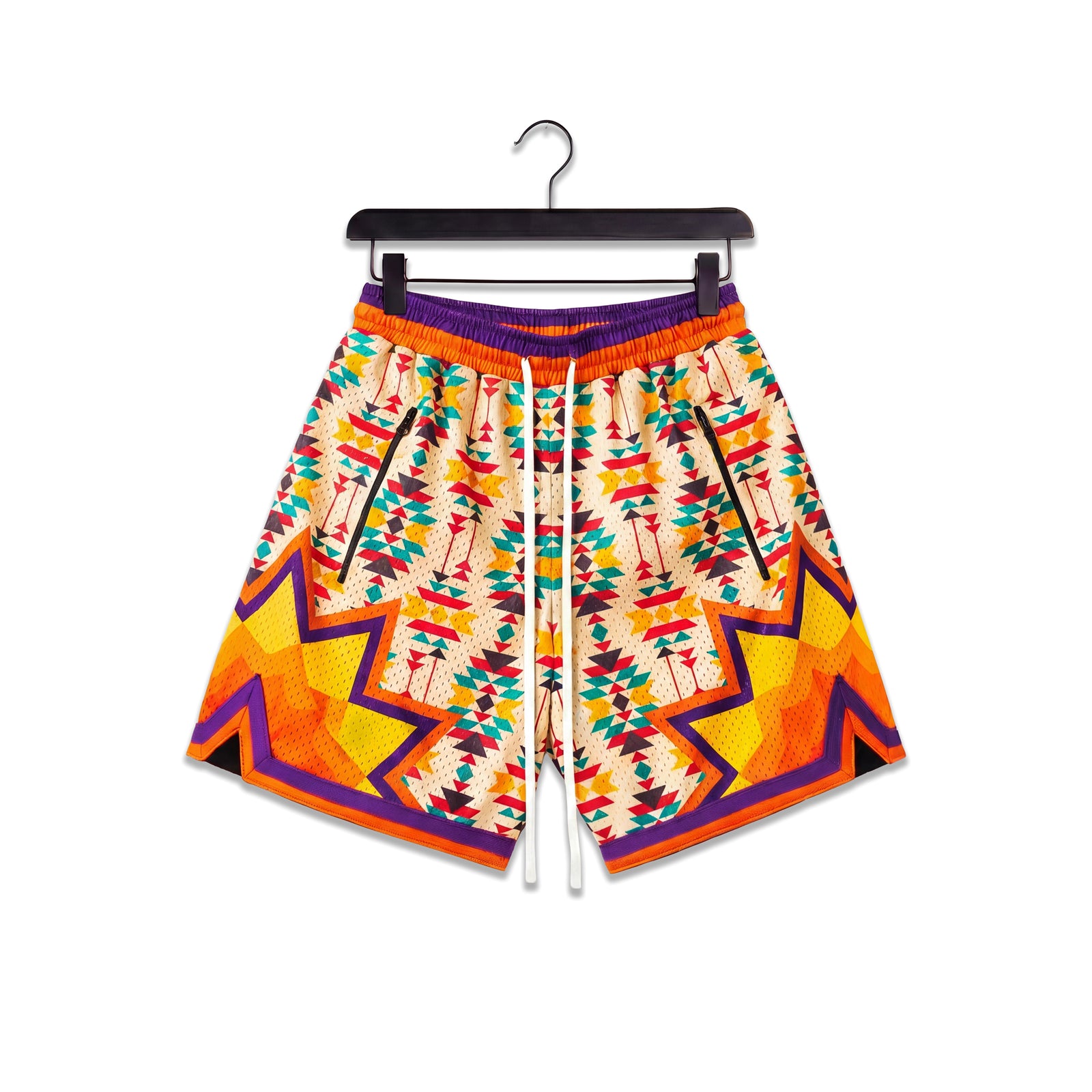 "Aztec Sand" Heavyweight Mesh Shorts