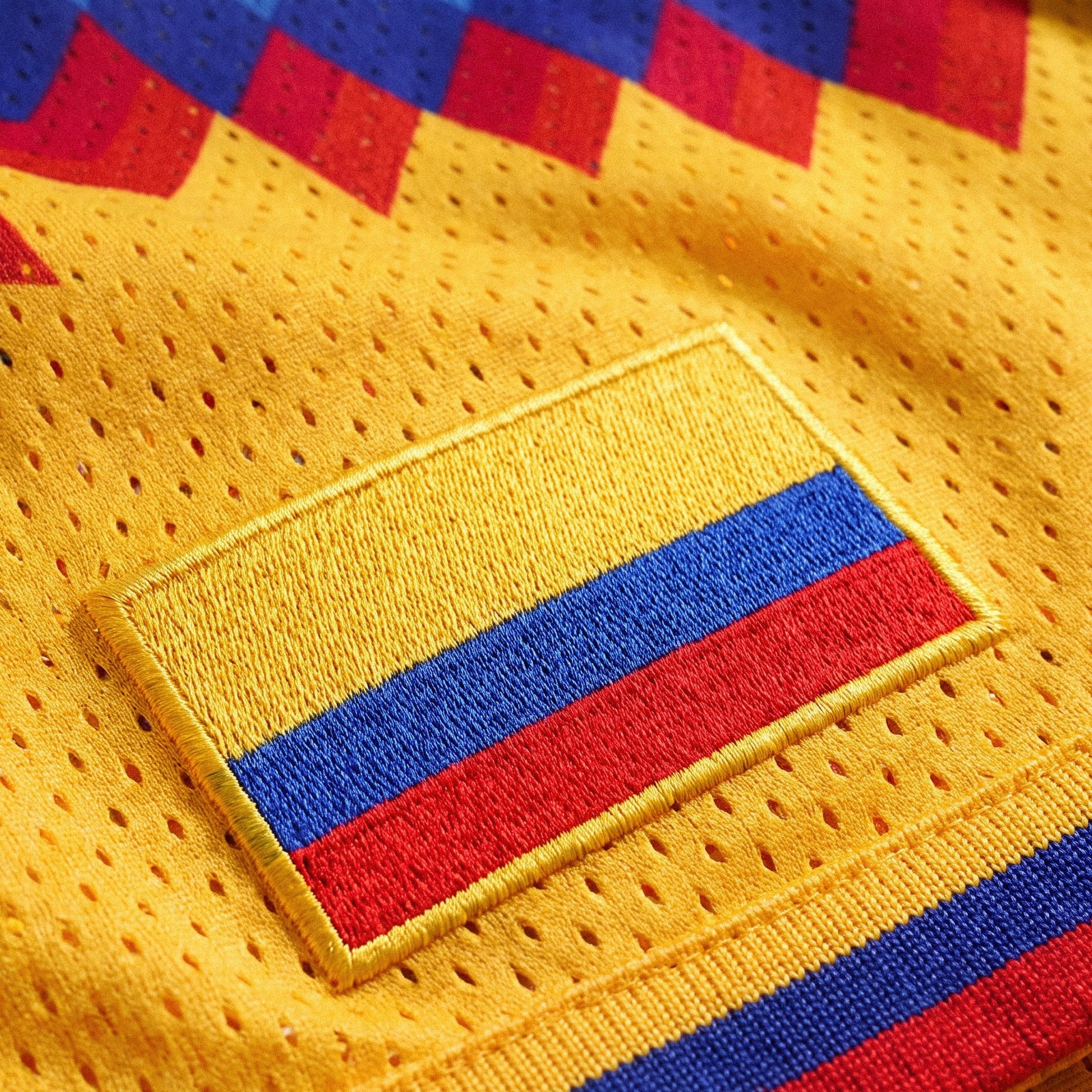 "Colombia Diamond" Heavyweight Mesh Shorts
