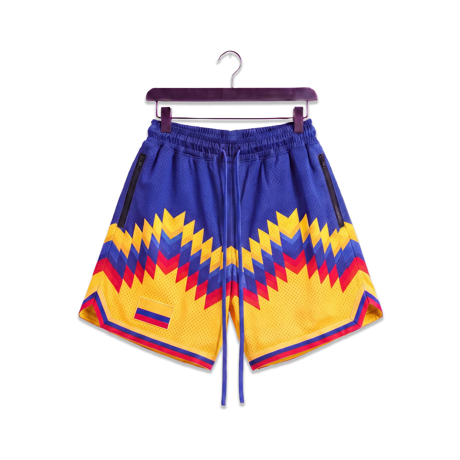 "Colombia Diamond" Heavyweight Mesh Shorts