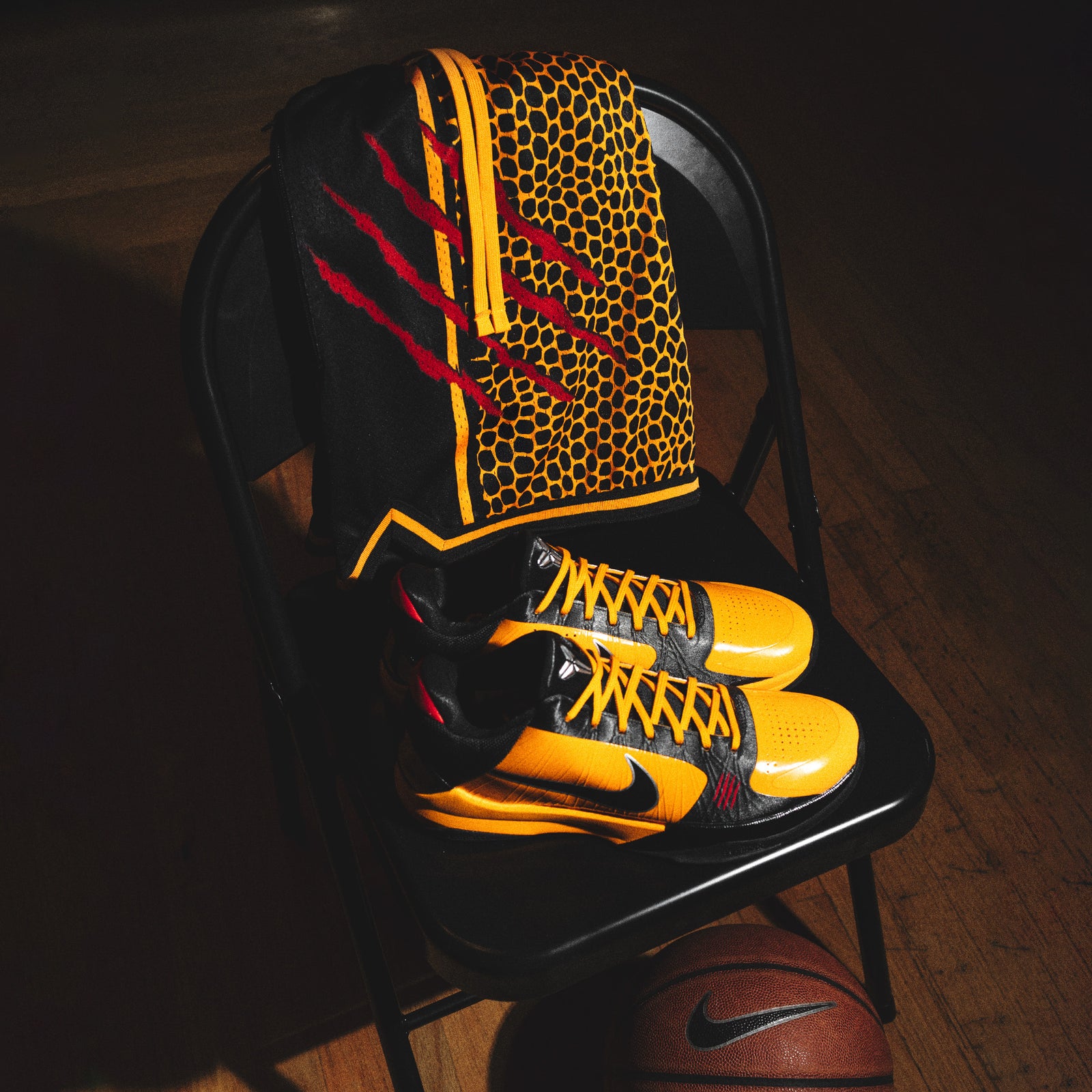 "Dragon Gold" Heavyweight Mesh Shorts