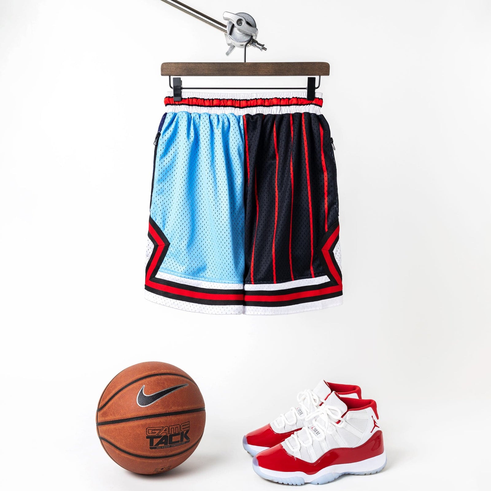 "NC2CHI" Heavyweight Mesh Shorts