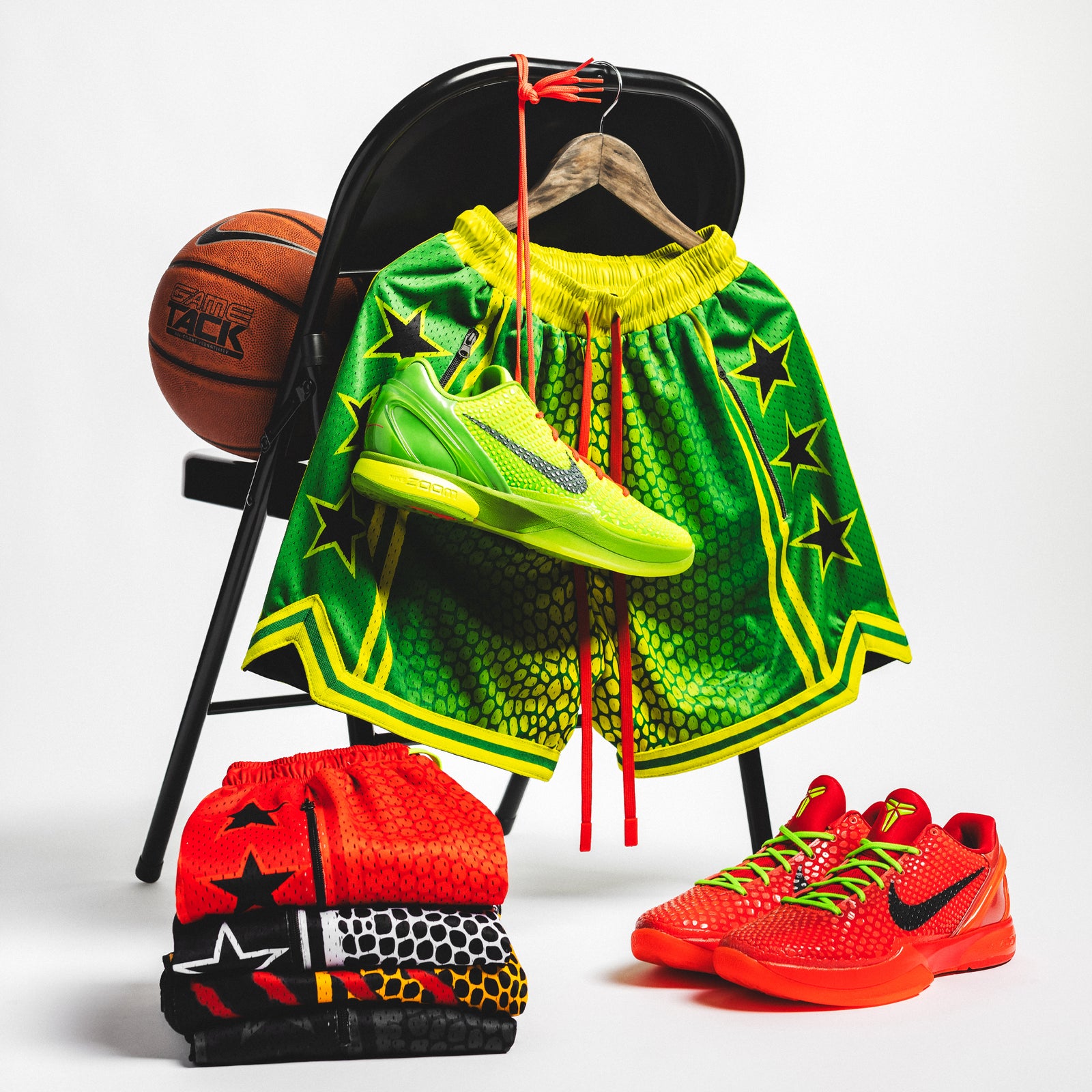 "Mamba Green" Heavyweight Mesh Shorts
