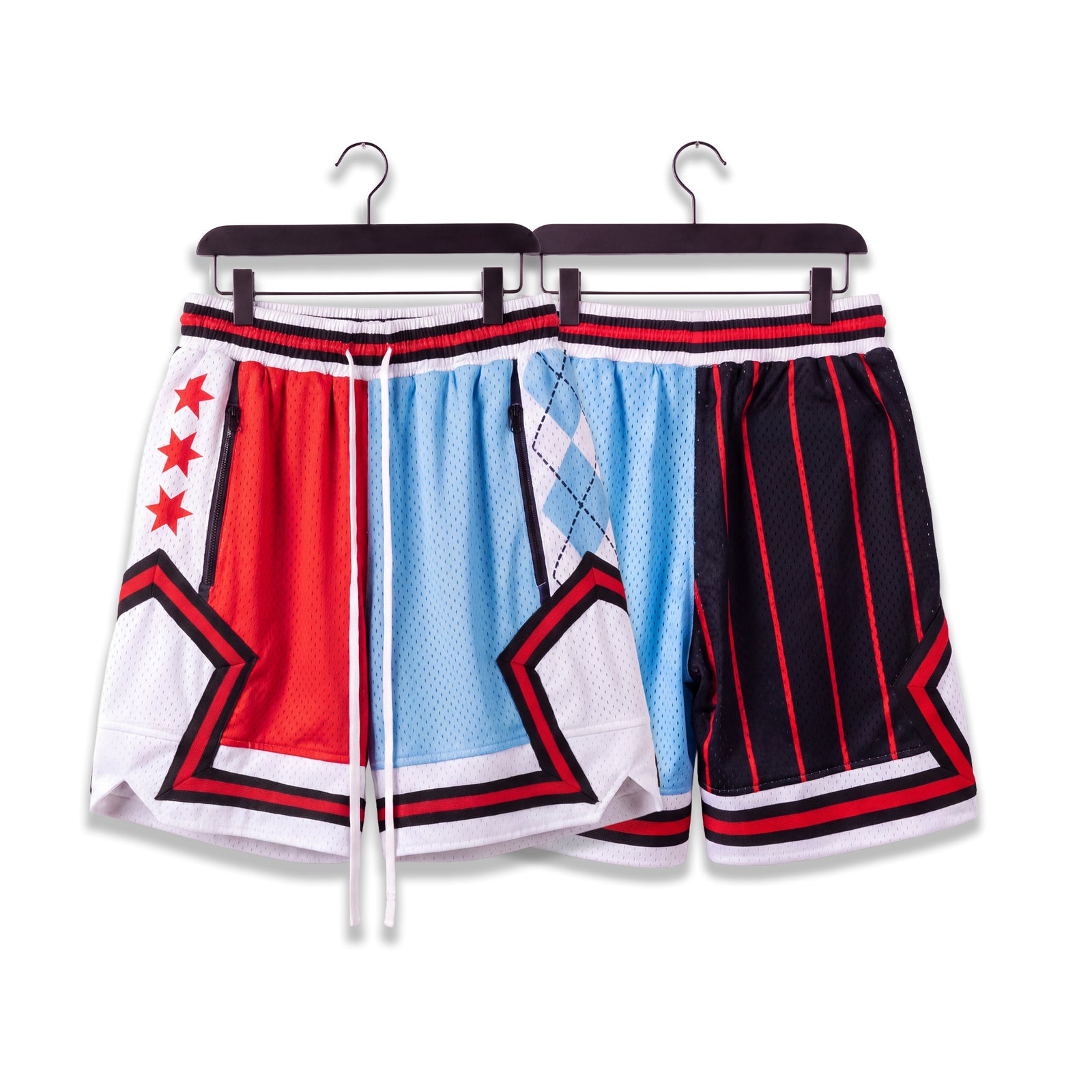 "NC2CHI" Heavyweight Mesh Shorts
