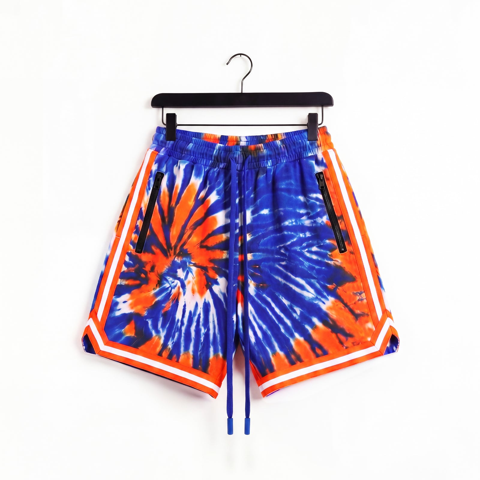 "NY Tie-Dye White" Heavyweight Mesh Shorts