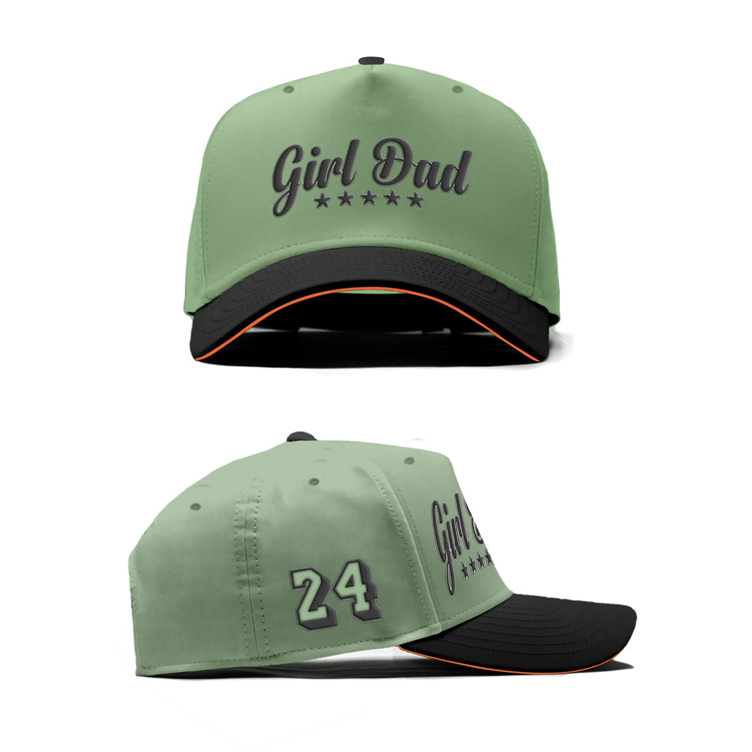 Girl Dad Philly Green Snapback Hat