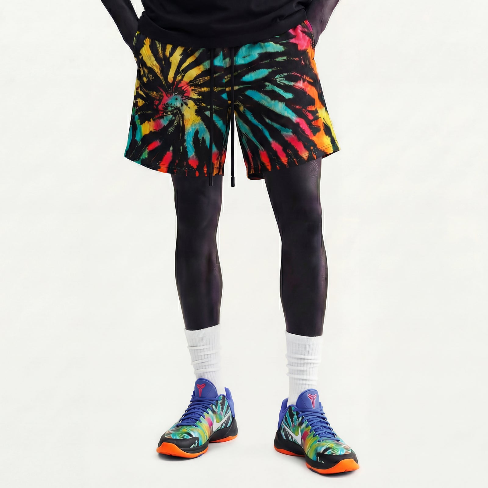 "Tie-Dye All-Star" 5" Mesh Shorts