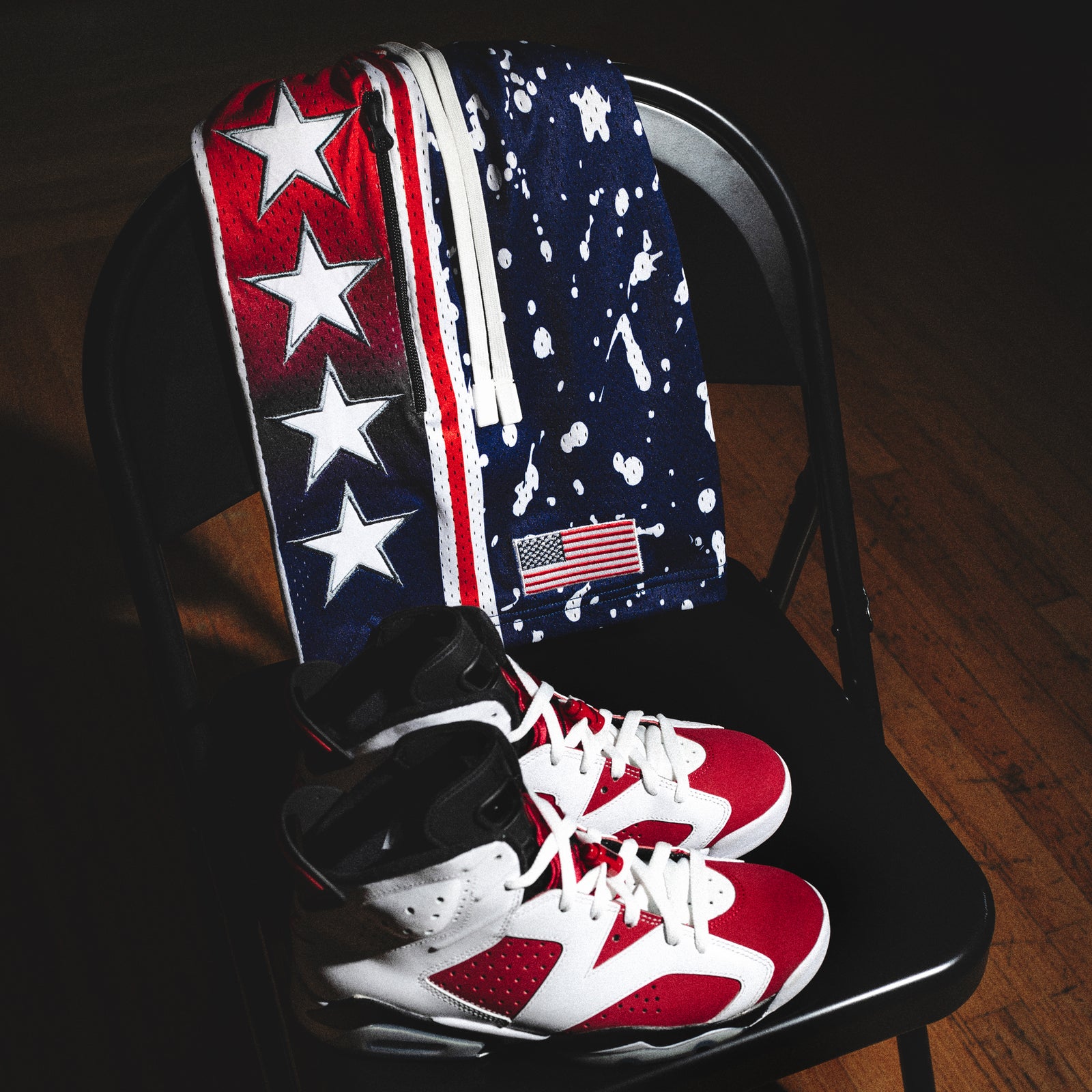 "USA Speckle Blue"