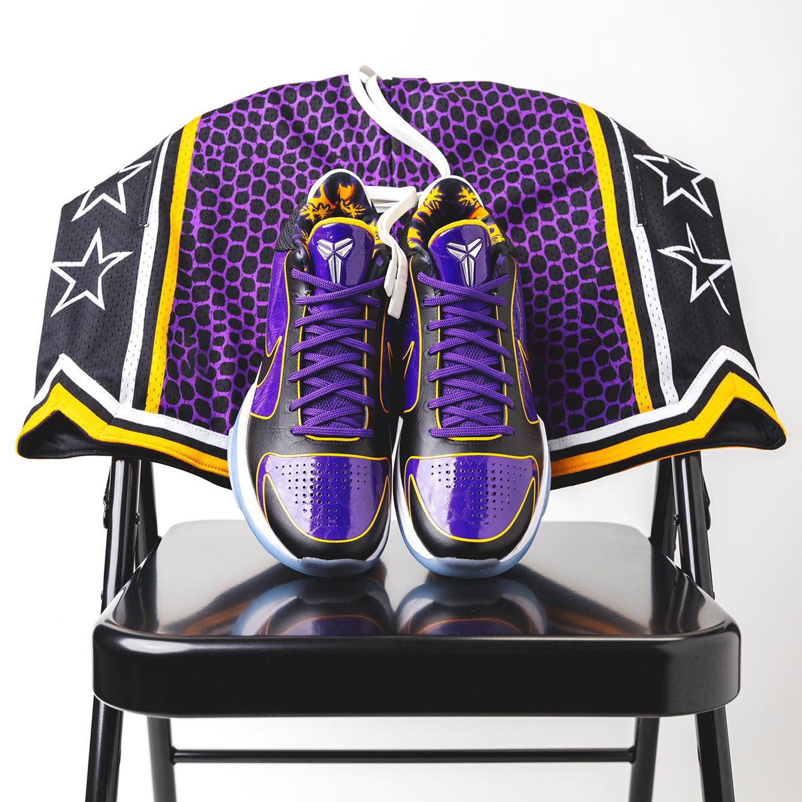 "Venom Purple" Heavyweight Mesh Shorts