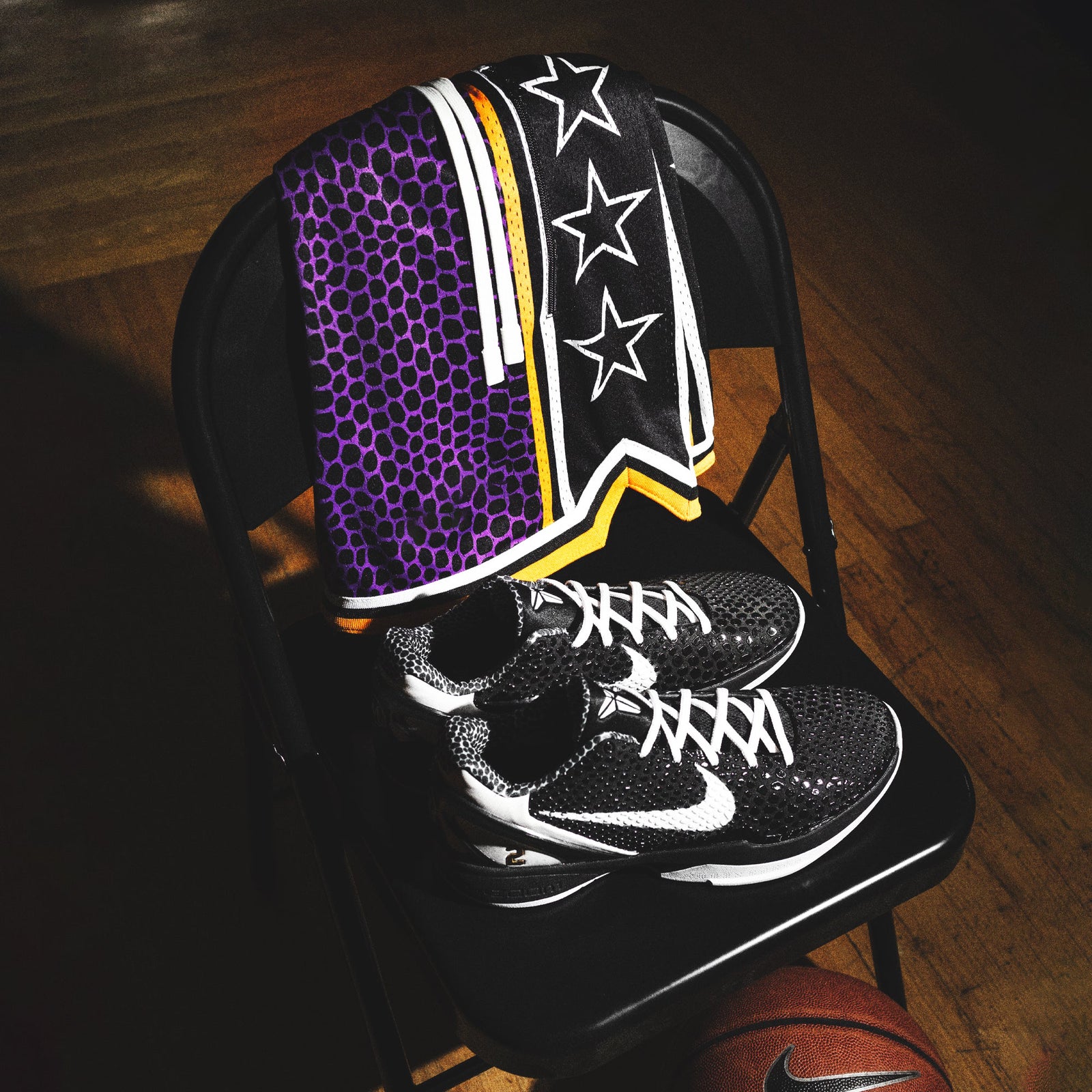 "Venom Purple" Heavyweight Mesh Shorts
