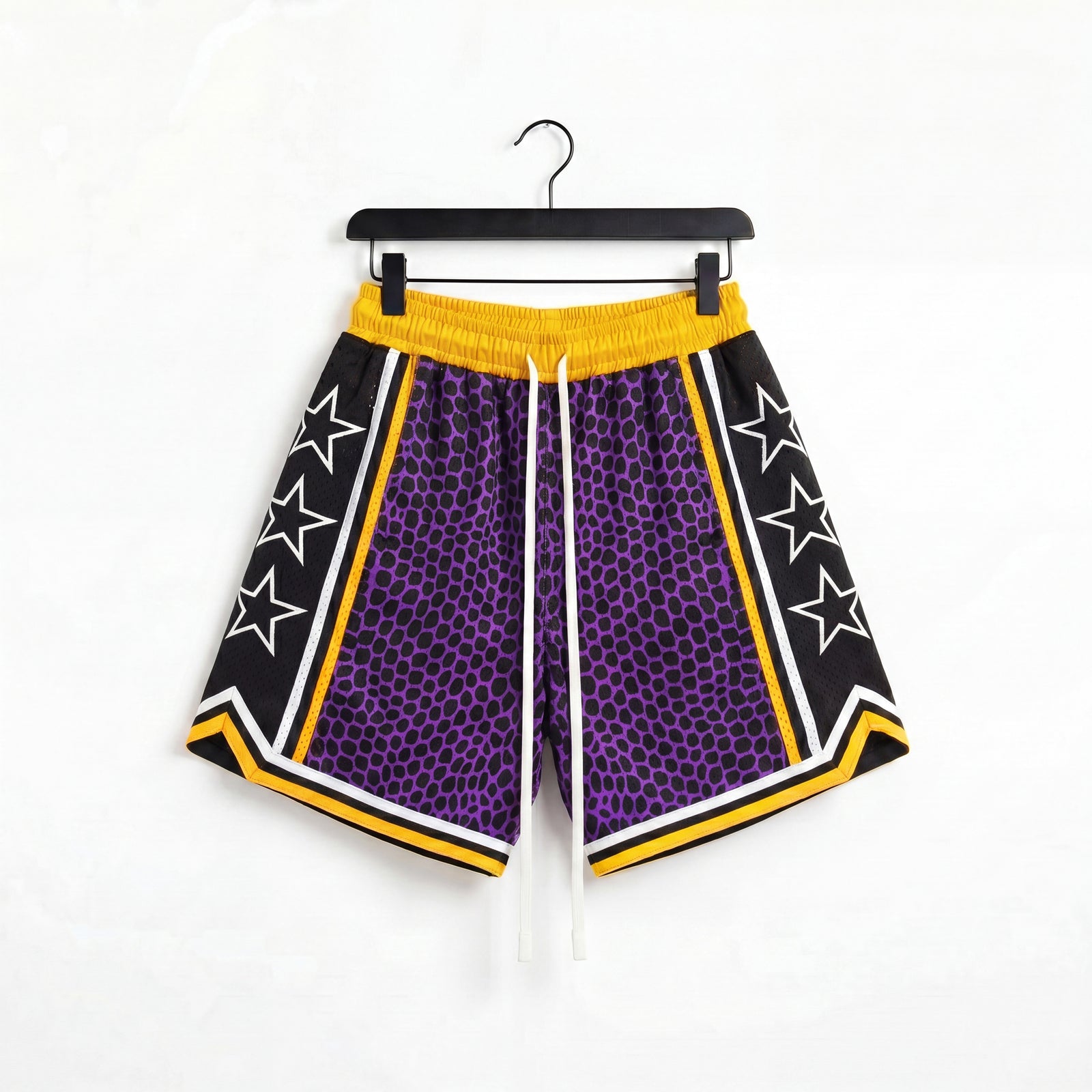 "Venom Purple" Heavyweight Mesh Shorts