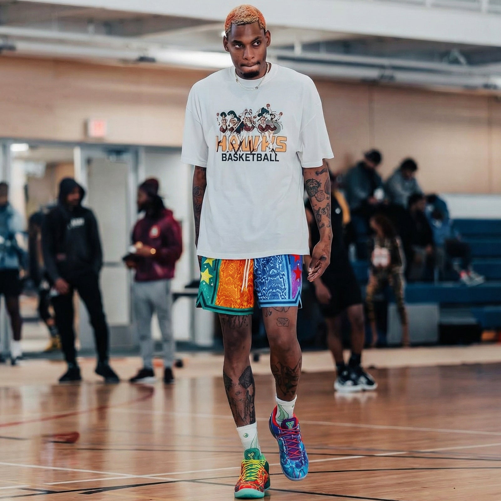 "What The Snake" Heavyweight Mesh Shorts