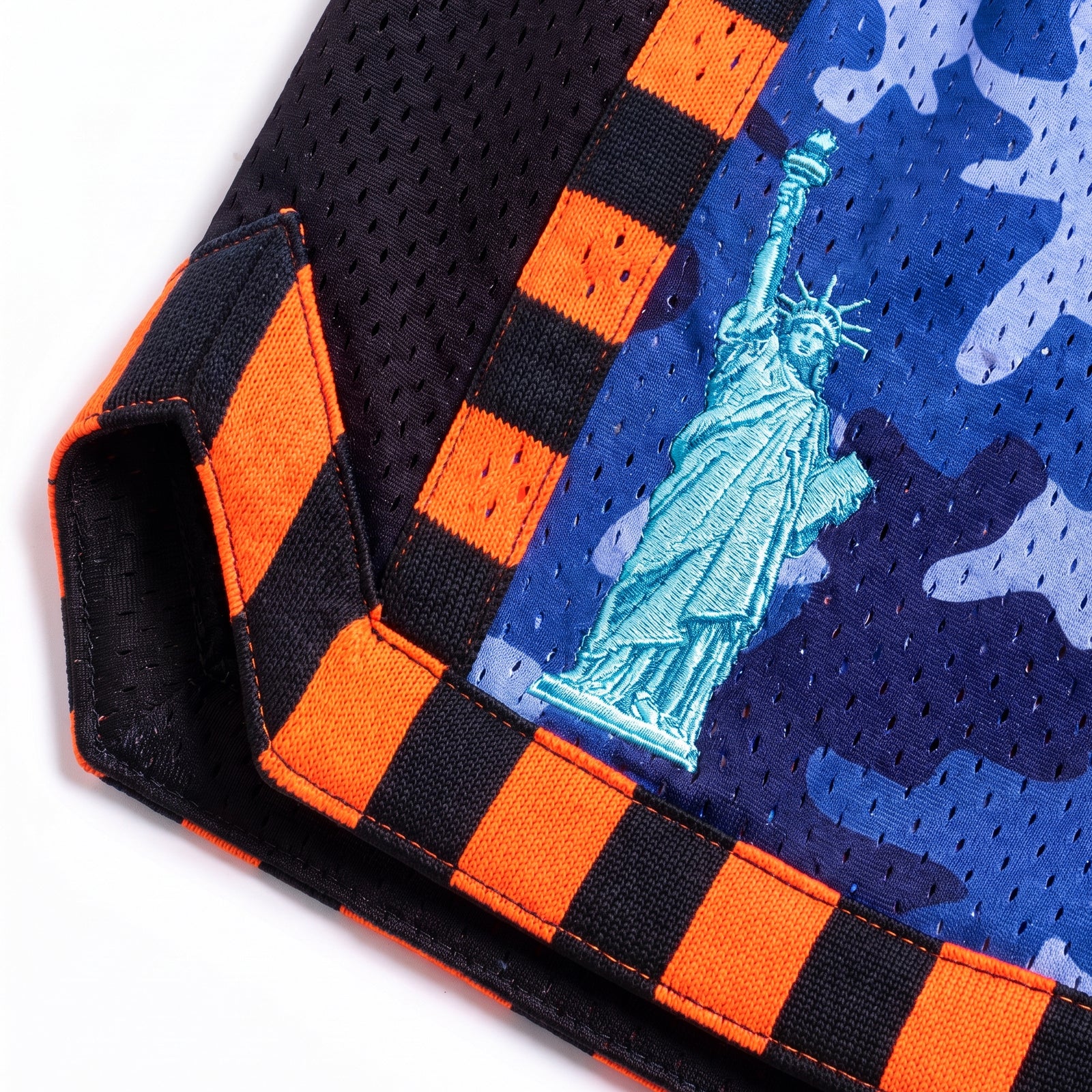 "What The NY Black" Heavyweight Mesh Shorts