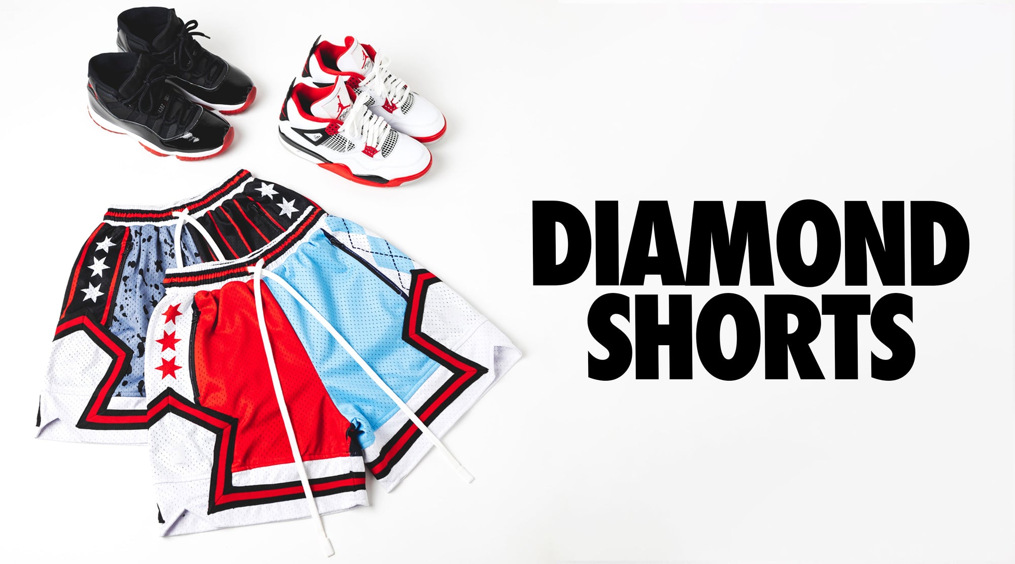 Diamond Cut Shorts