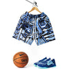 "Skeleton Black" Sport Mesh Shorts [PRE-ORDER]