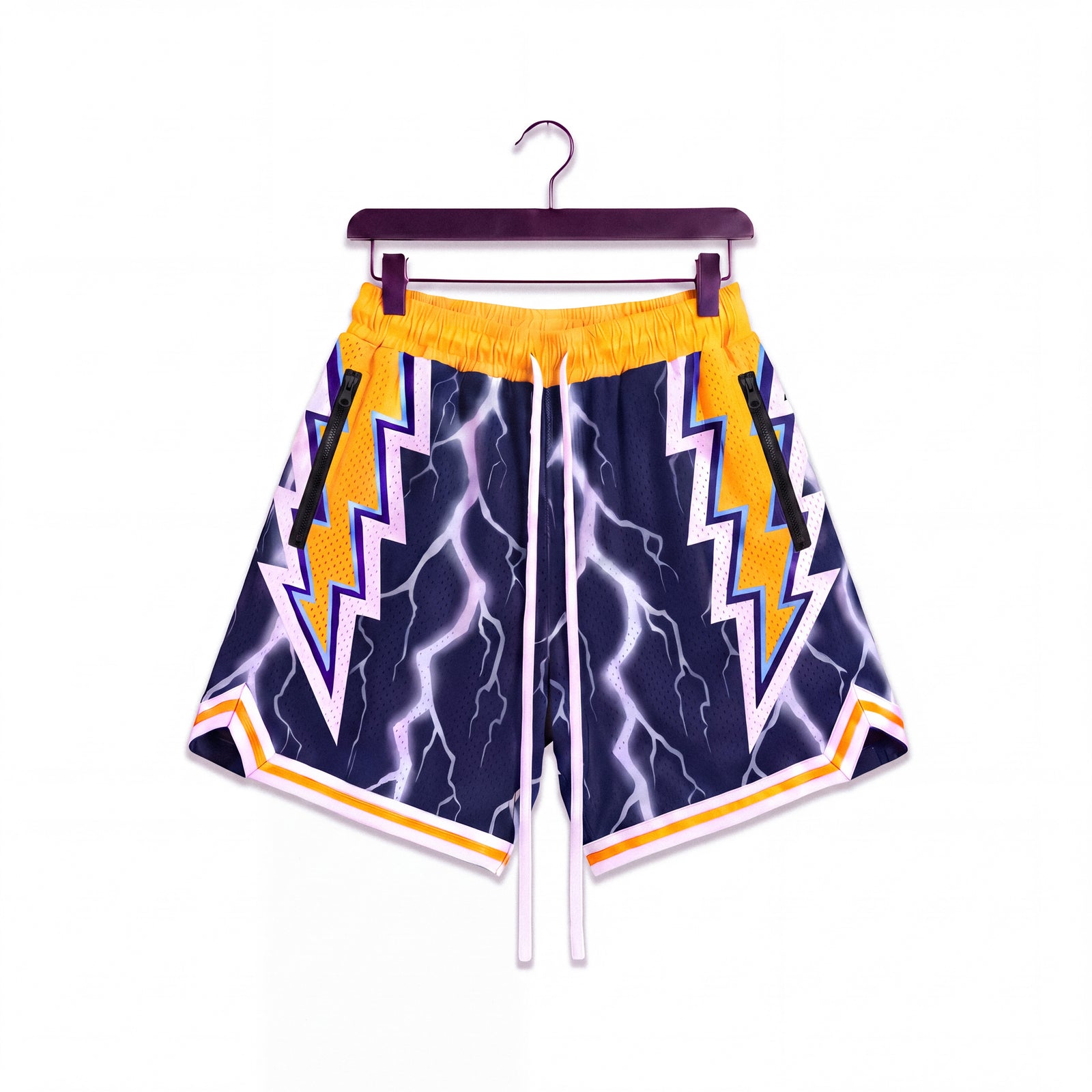 "SD Navy Bolts" Heavyweight Mesh Shorts