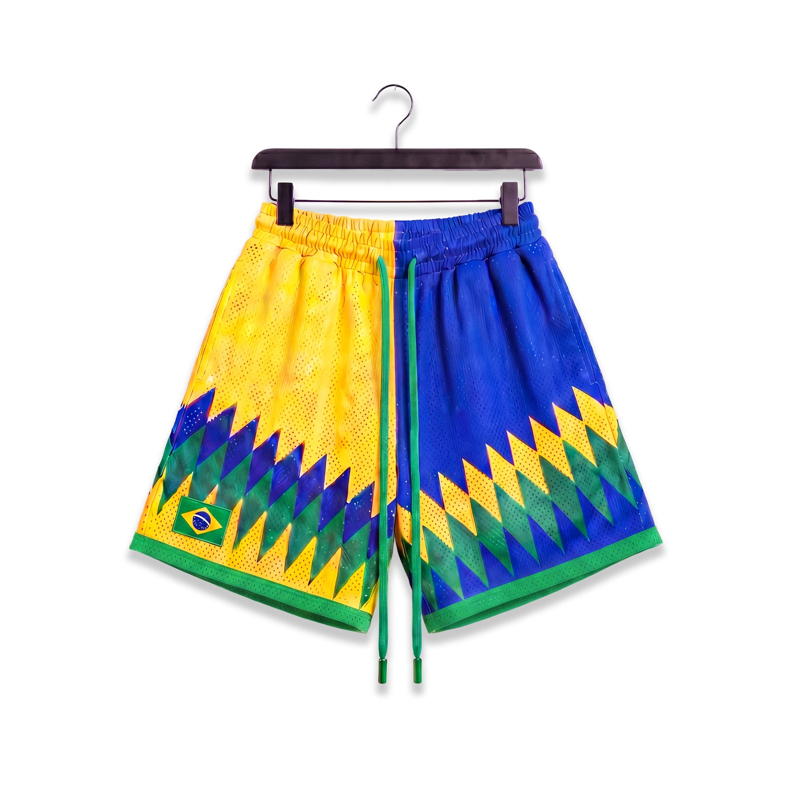 "Brasil Split" 5" Mesh Shorts