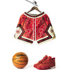 "Brick Red Paisley"
