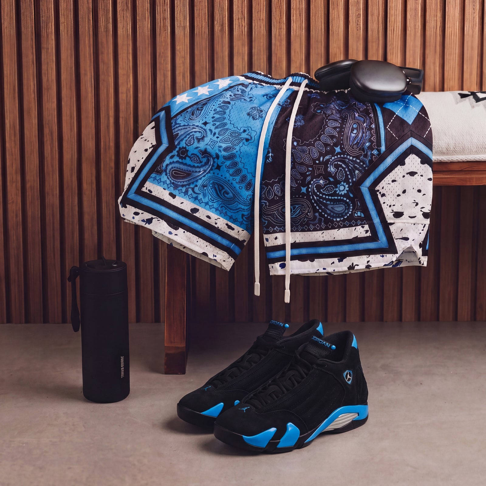 "NC Black Paisley"