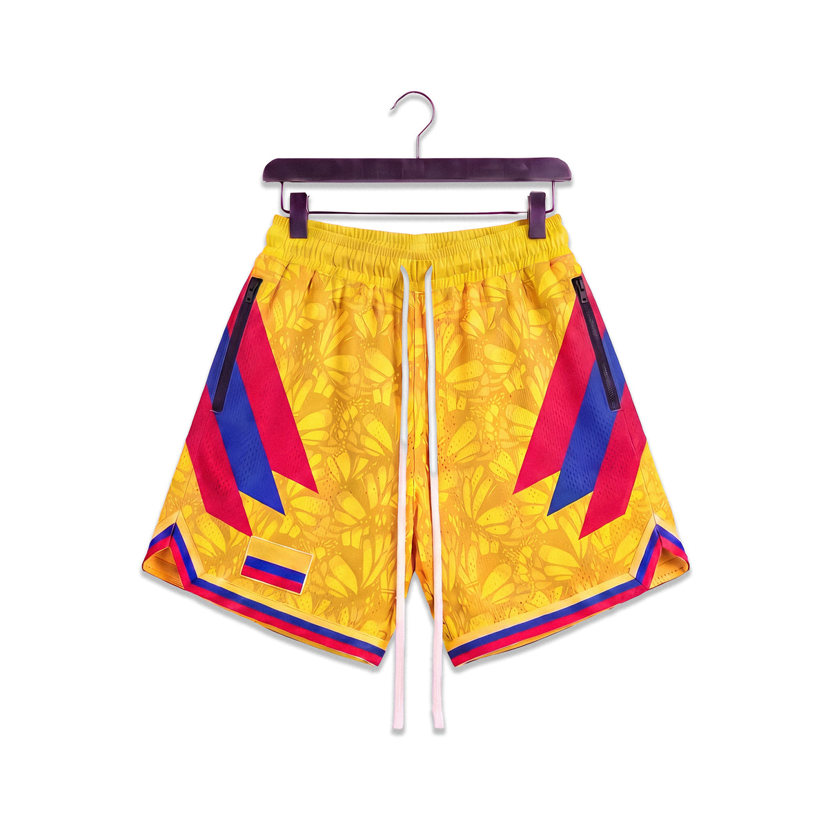 "Colombia Butterfly Yellow" Heavyweight Mesh Shorts