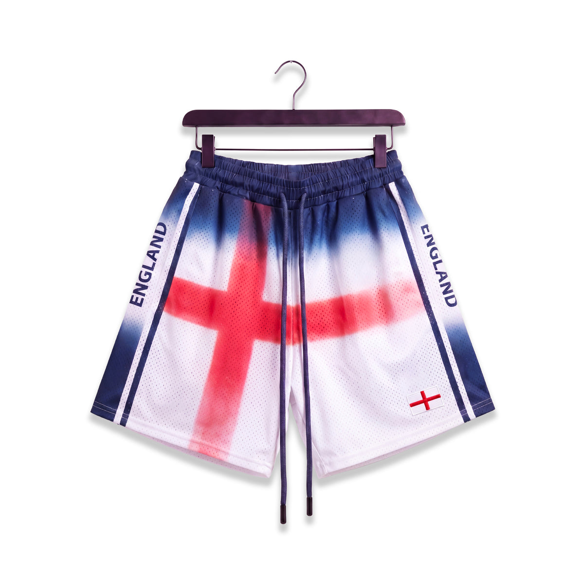 "England Saint George" 5" Mesh Shorts