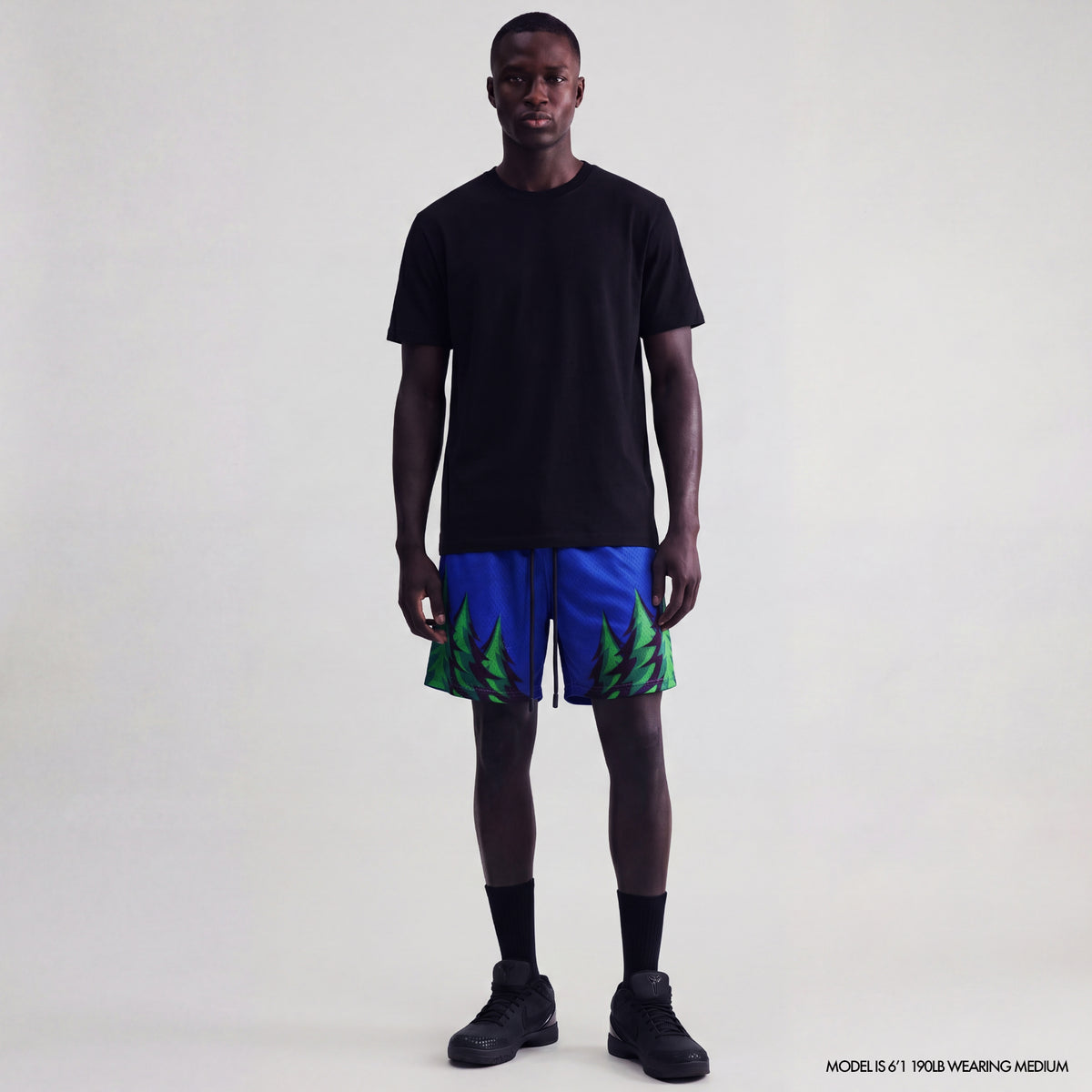 "Lake Blue" 5" Mesh Shorts