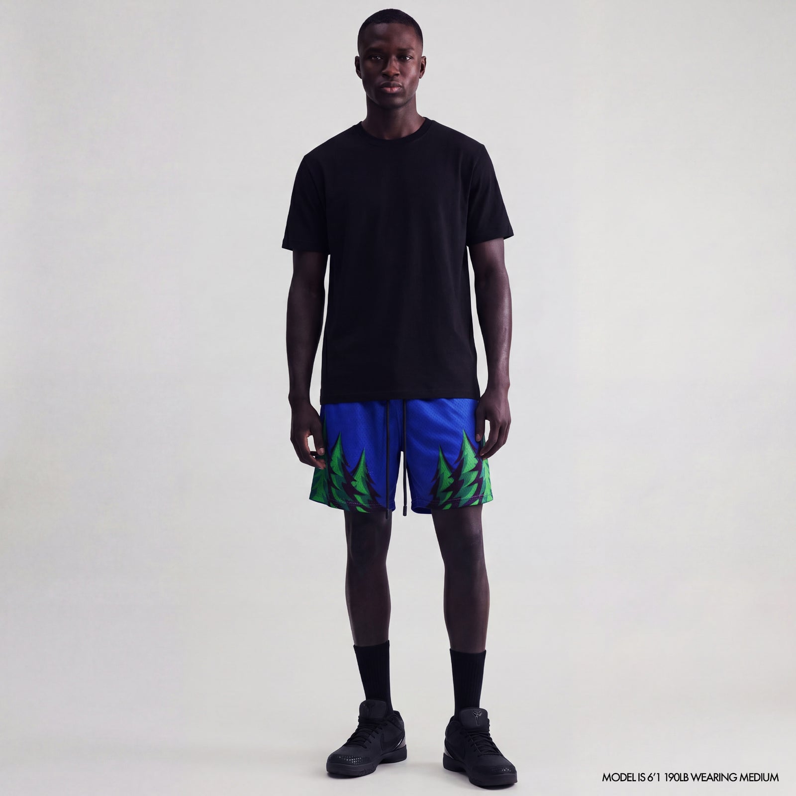 "Lake Blue" 5" Mesh Shorts
