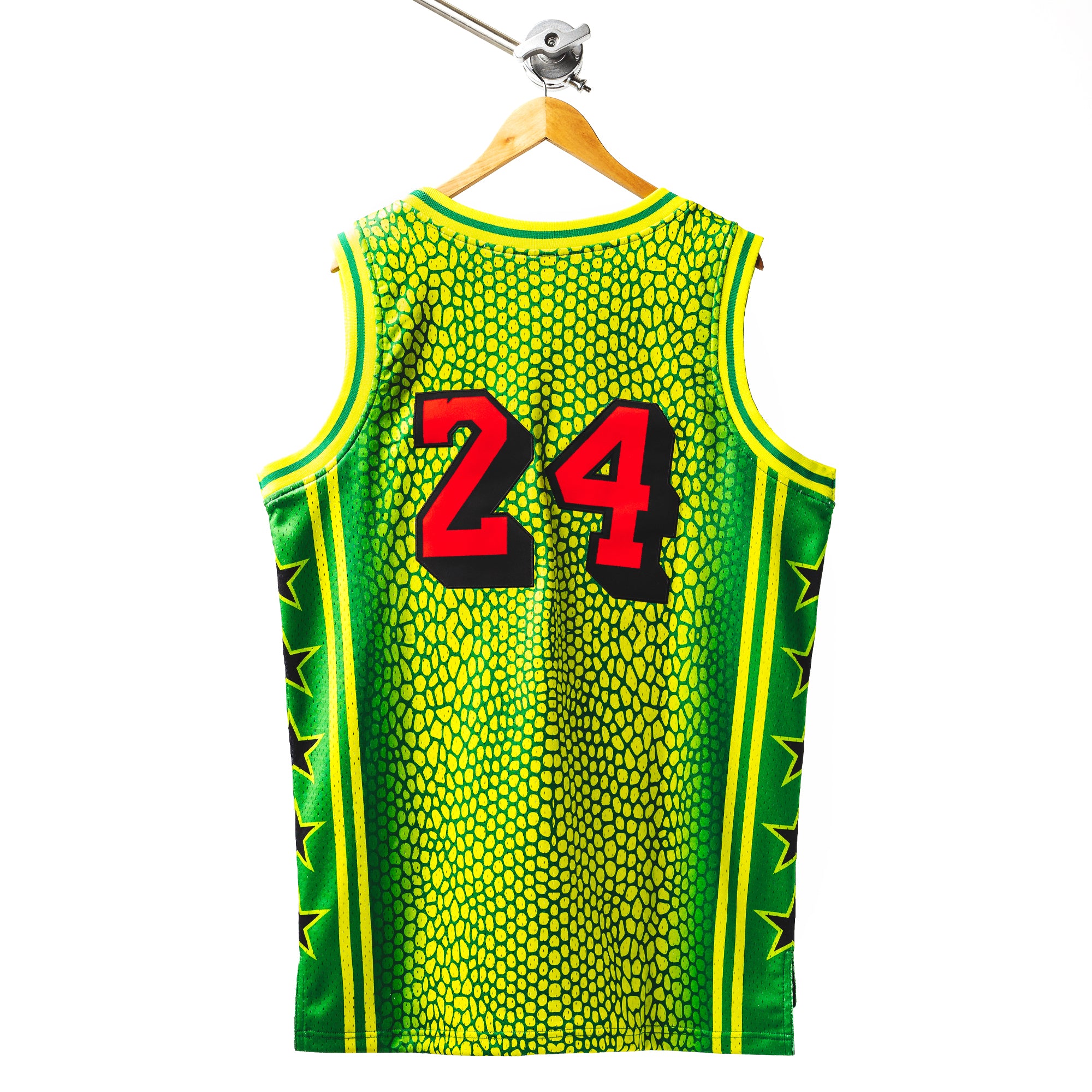 "Mamba Green" Heavyweight Mesh Basketball Jersey