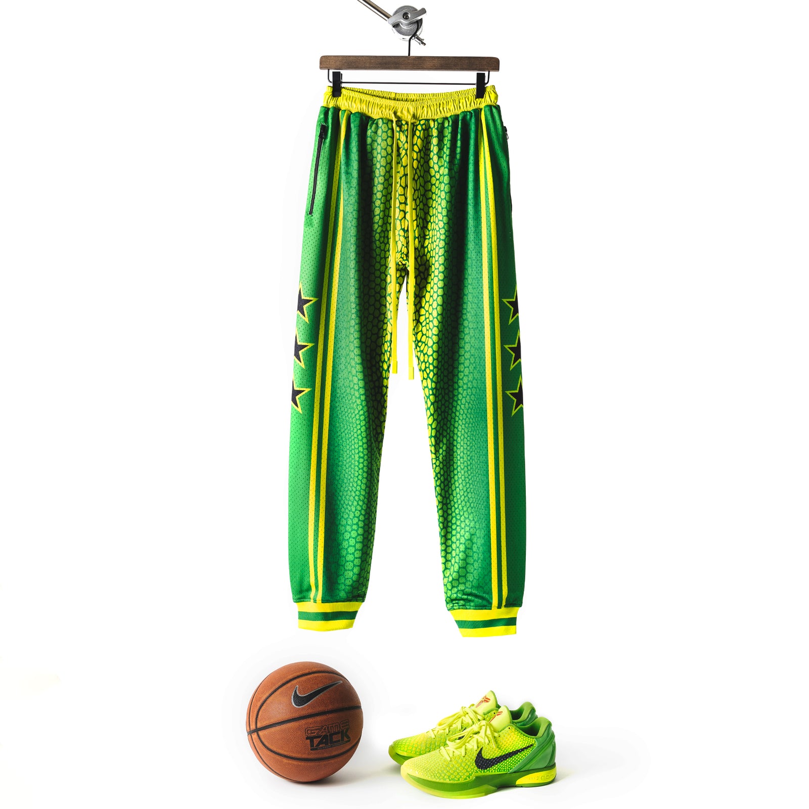 Mamba Green Mesh Jogger