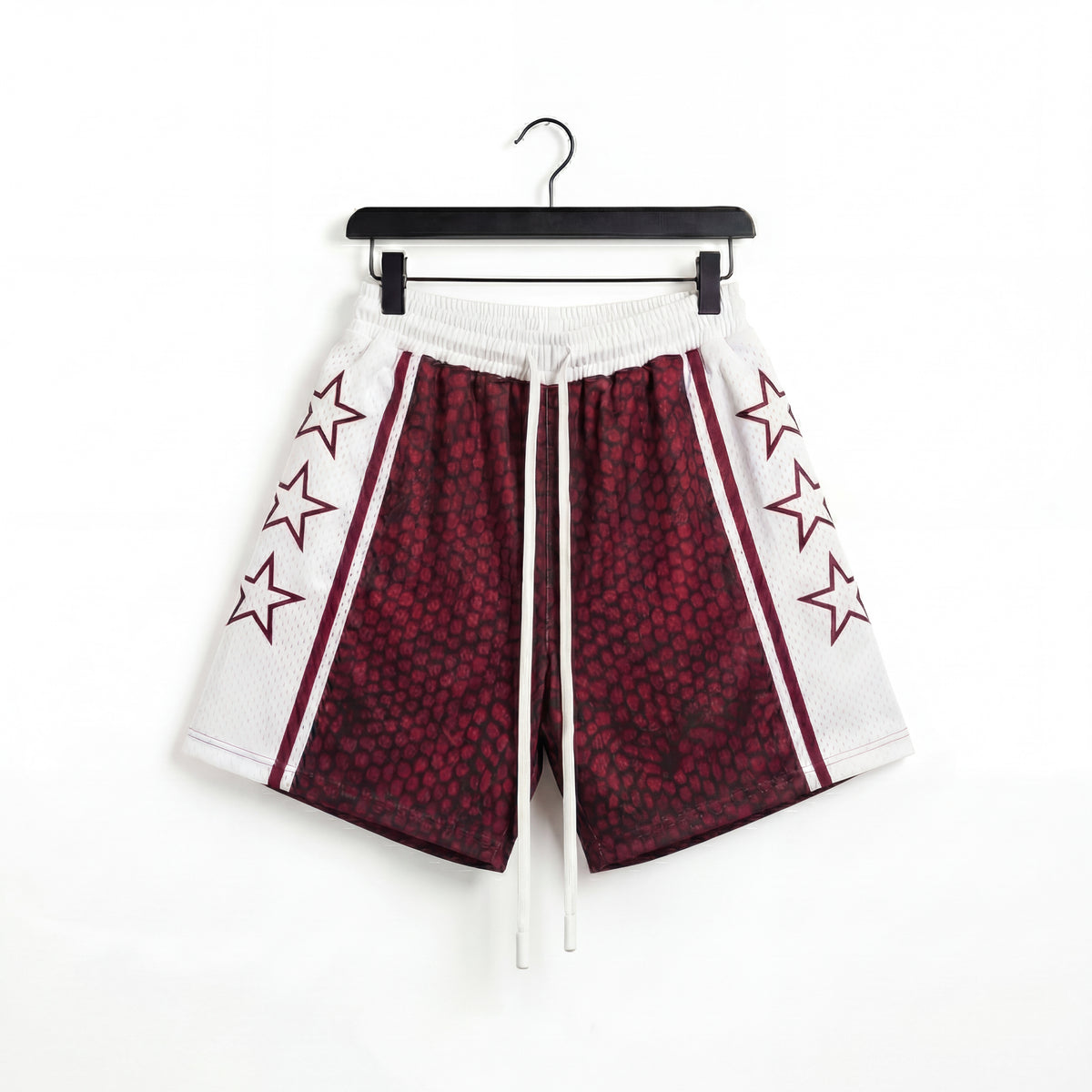 "Mamba Maroon" 5" Mesh Shorts