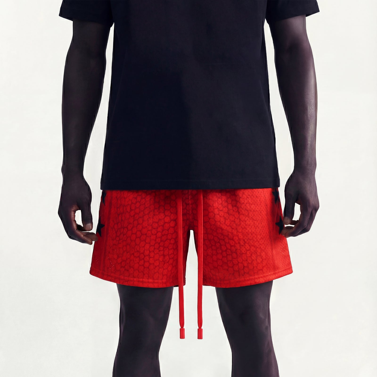 "Mamba Red" 5" Mesh Shorts