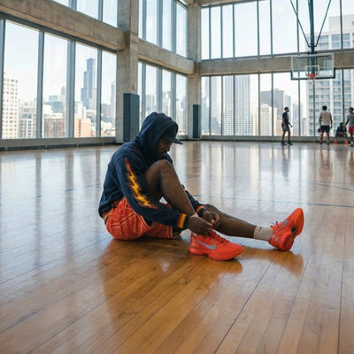 "Navy Bolts" Heavyweight Cotton Hoodie