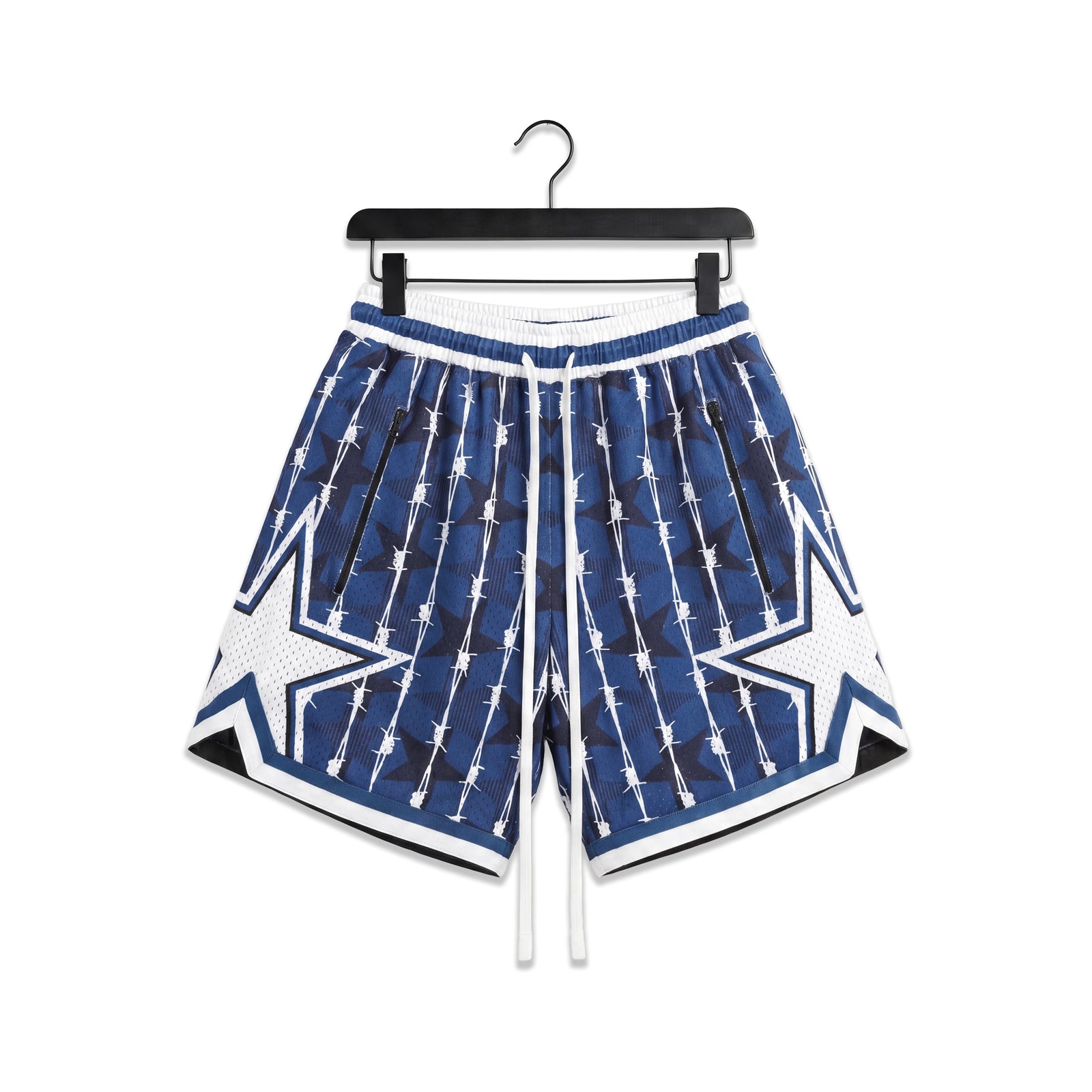 "Navy Stars & Stripes" Heavyweight Mesh Shorts