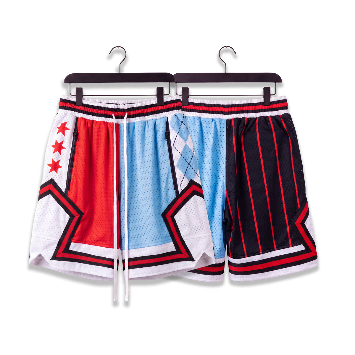 "NC2CHI" Heavyweight Mesh Shorts