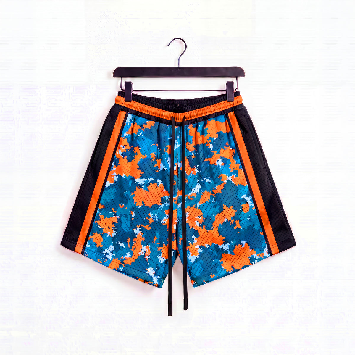 "NY Camo Blue" 5" Mesh Shorts