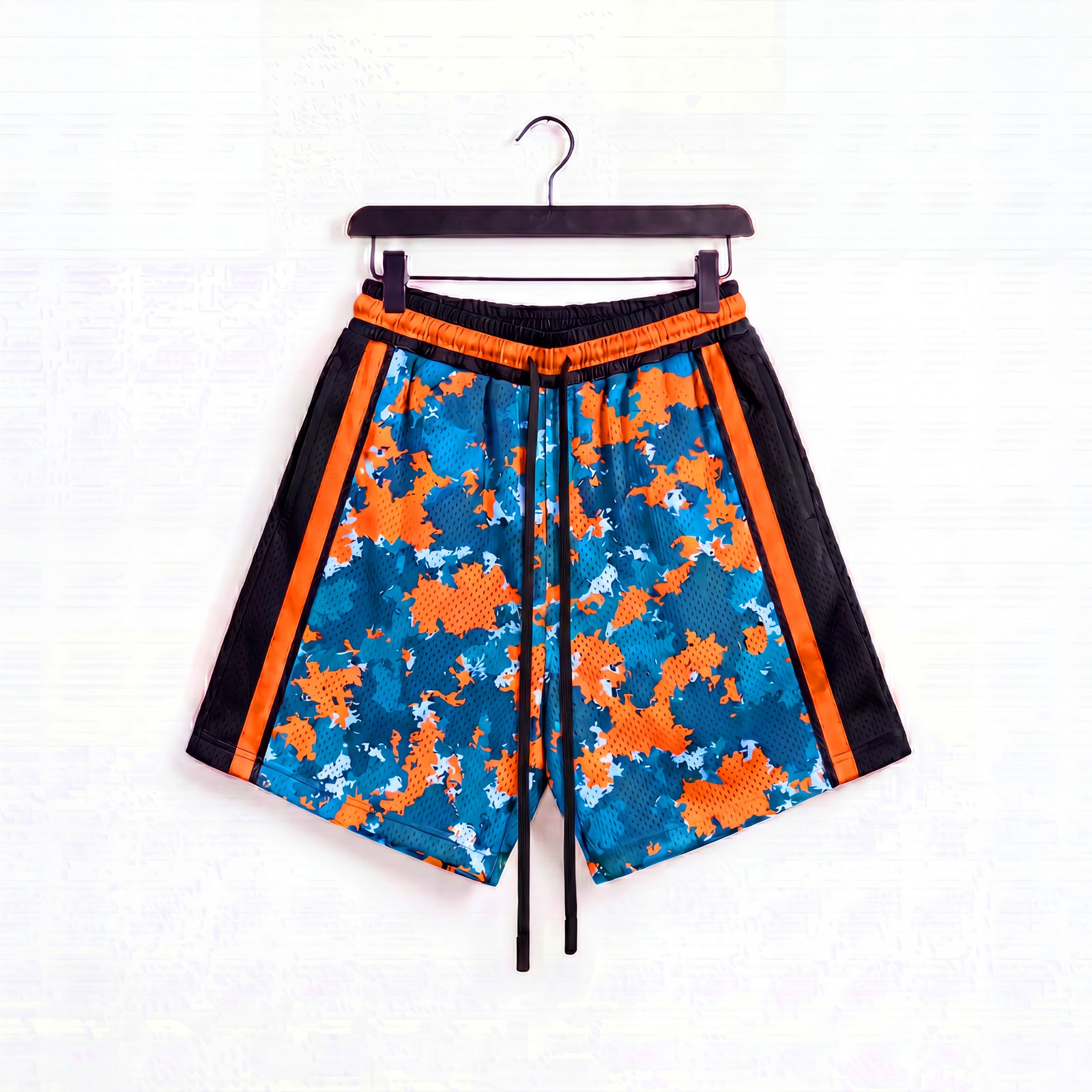 "NY Camo Blue" 5" Mesh Shorts