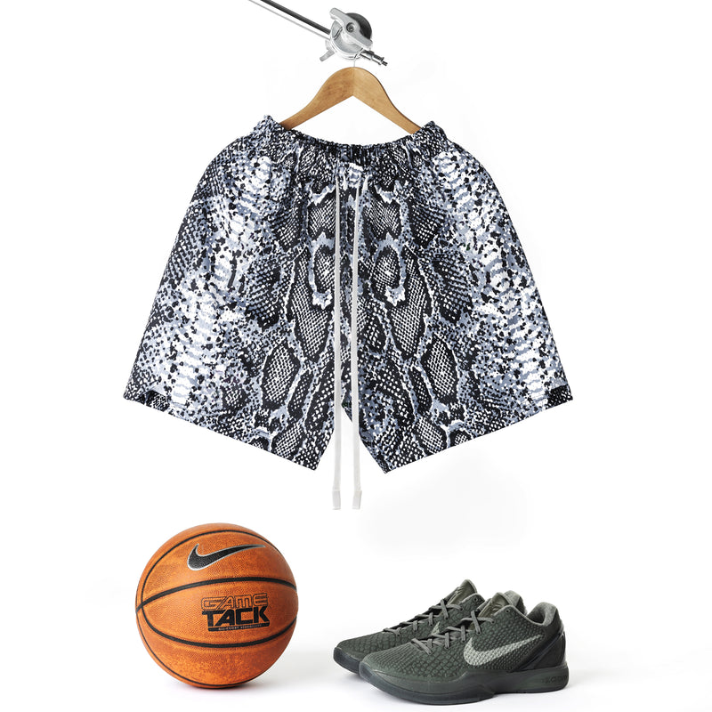 "Python Gray" Sport Mesh Shorts [PRE-ORDER]