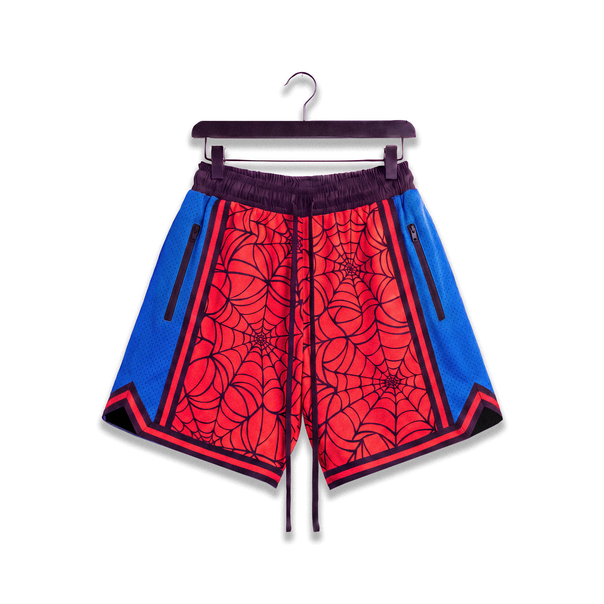 "Spider Web" Heavyweight Mesh Shorts