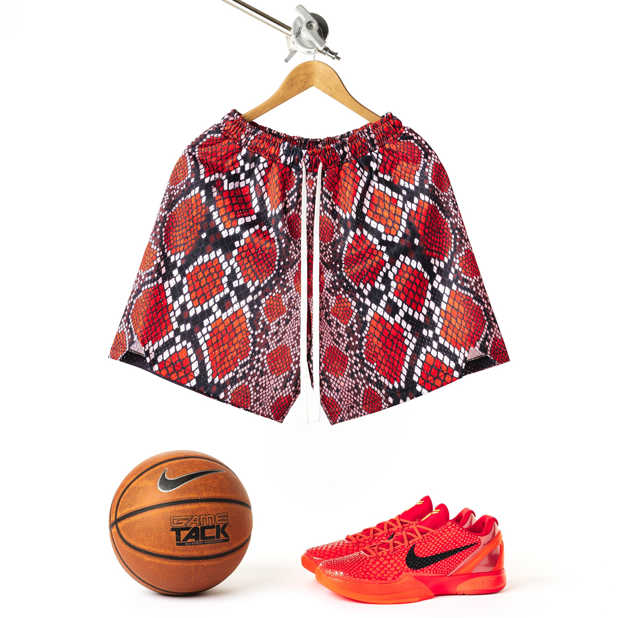 "Venom Red" Sport Mesh Shorts [PRE-ORDER]
