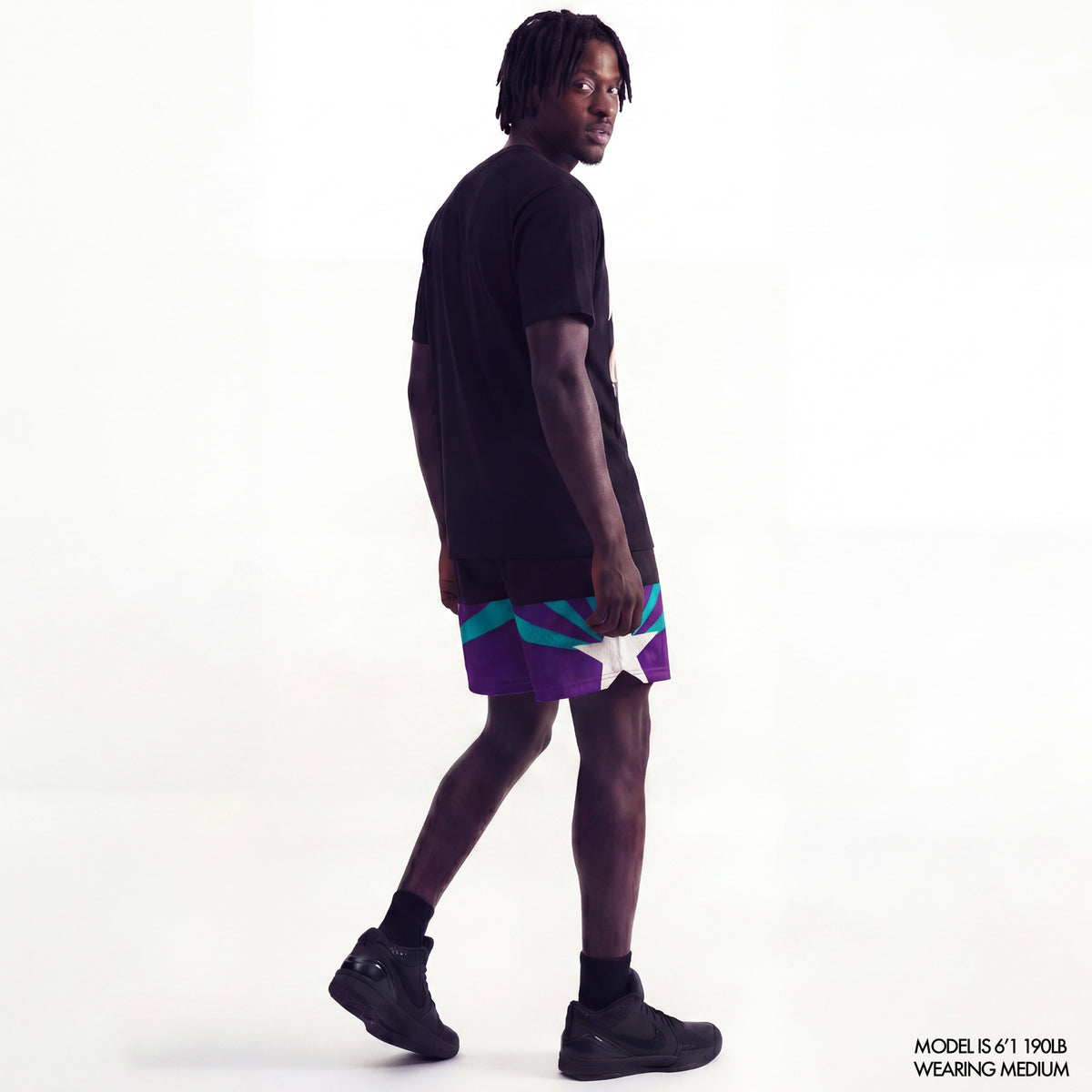 "Sunray Grape" 5" Mesh Shorts