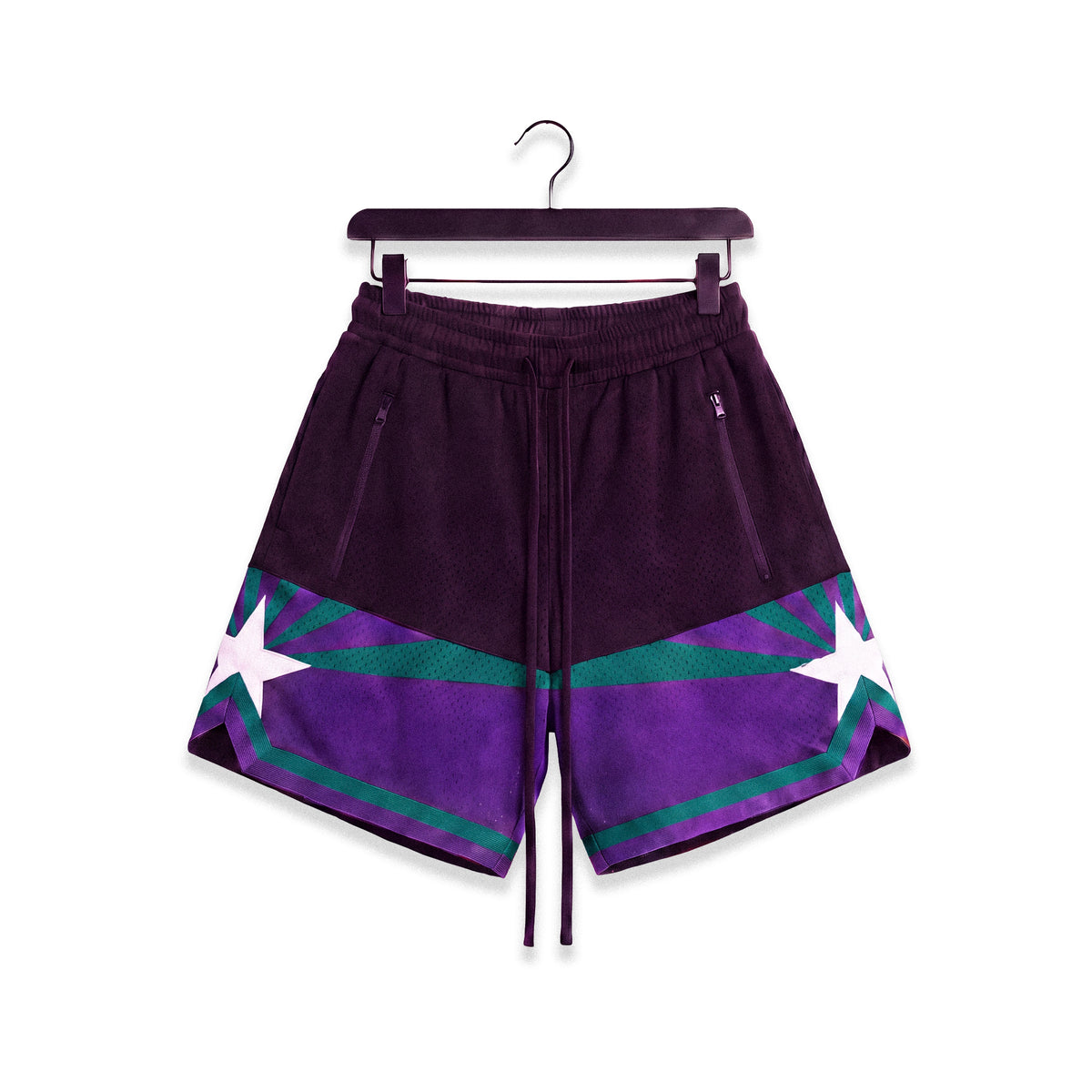 "Sunray Grape" Heavyweight Mesh Shorts