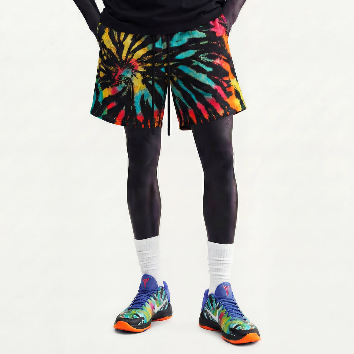 "Tie-Dye All-Star" 5" Mesh Shorts