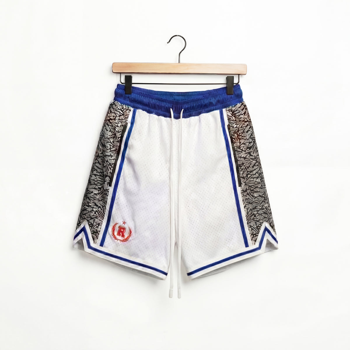 "TRUE BLUE" Classic Heavyweight Mesh Shorts