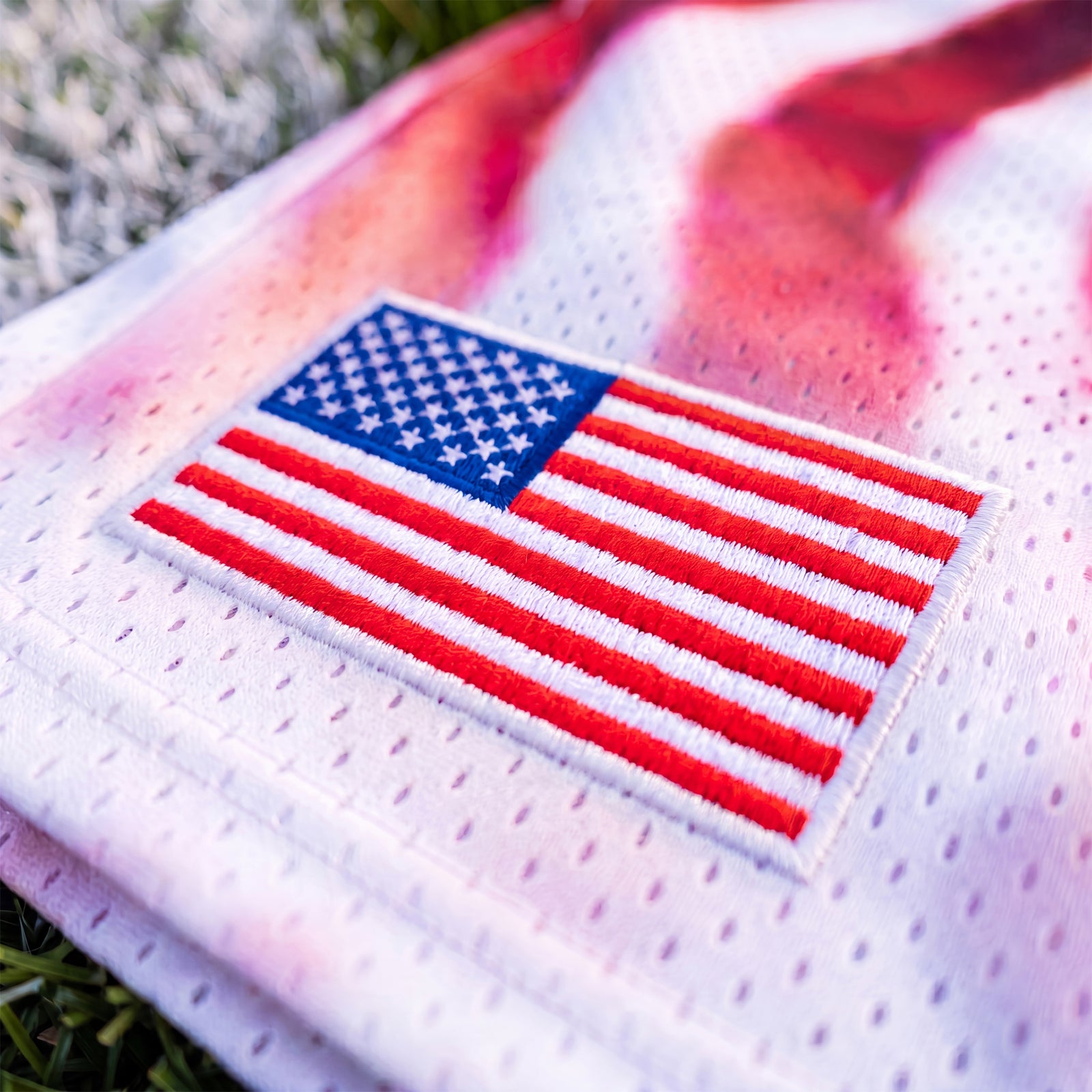 "USA Stars & Stripes" 5" Mesh Shorts