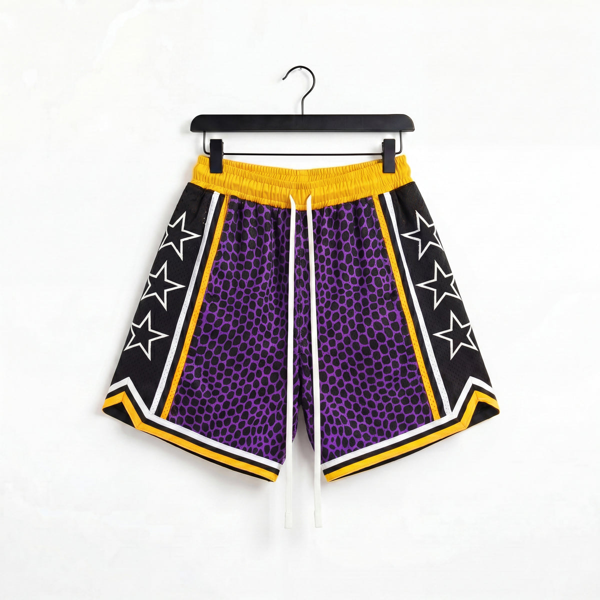 "Venom Purple" Heavyweight Mesh Shorts