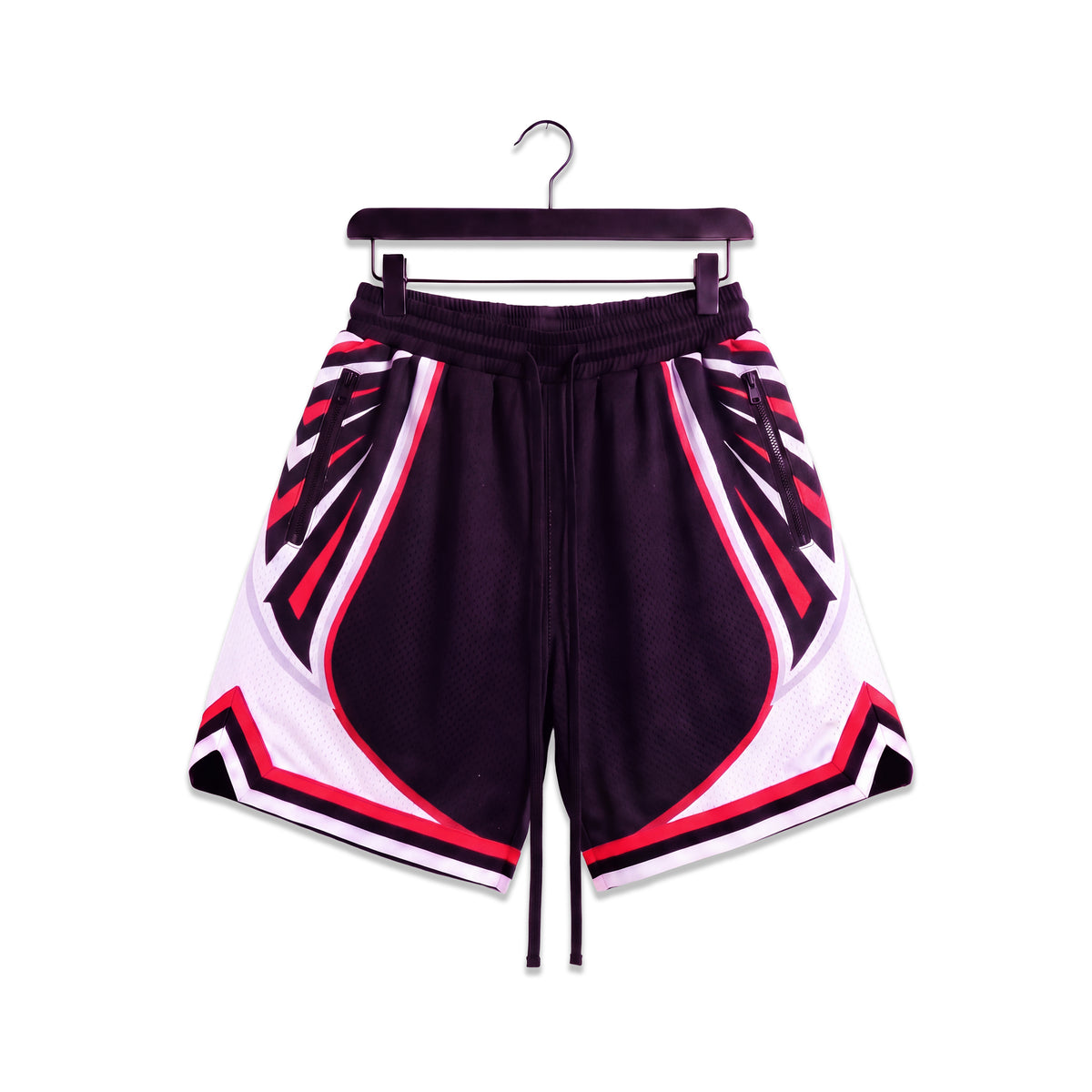 "Vick Black" Heavyweight Mesh Shorts